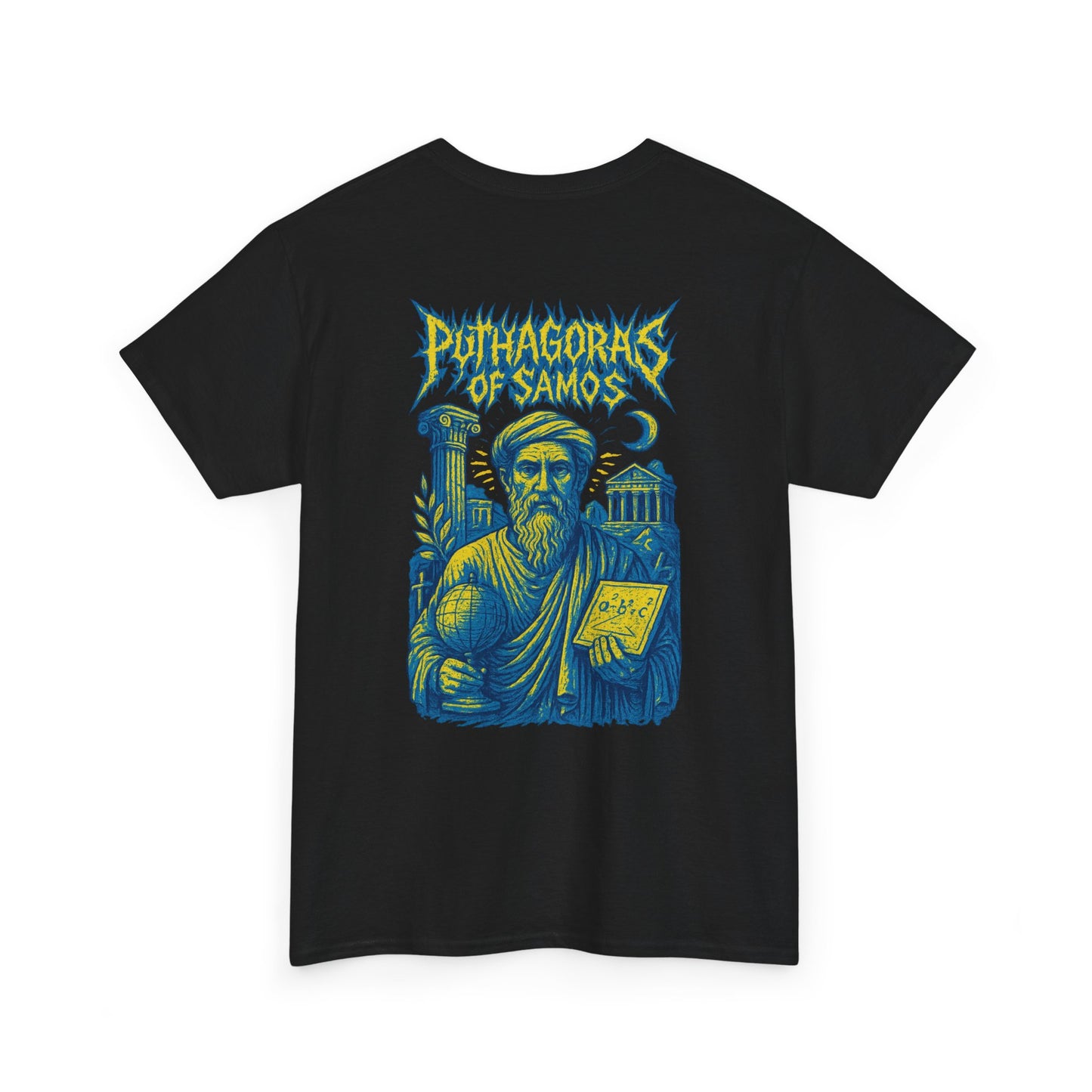 Pythagoras is Metal! (Back Print)