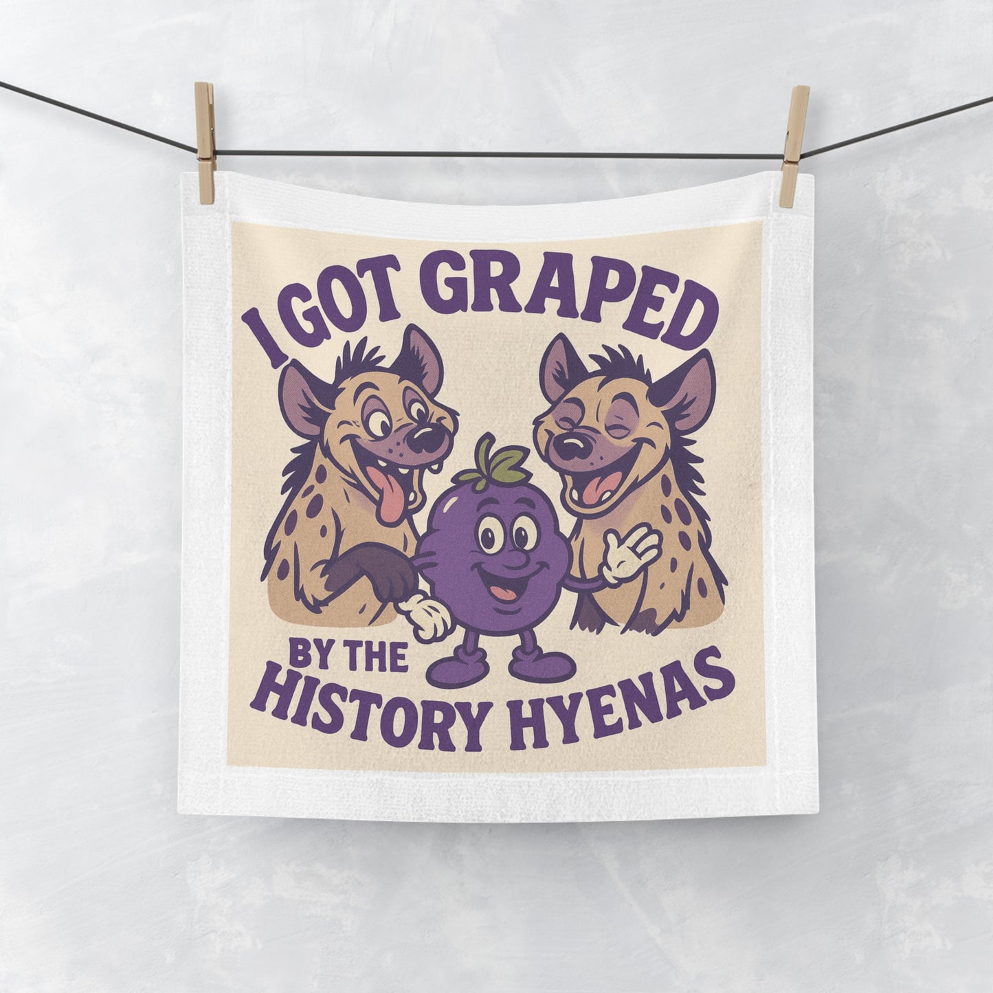 Graped in the Face Towel