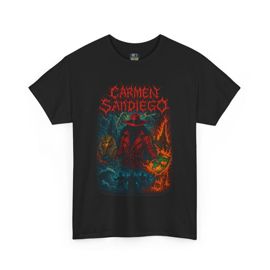 Carmen Sandiego is Metal! Tee