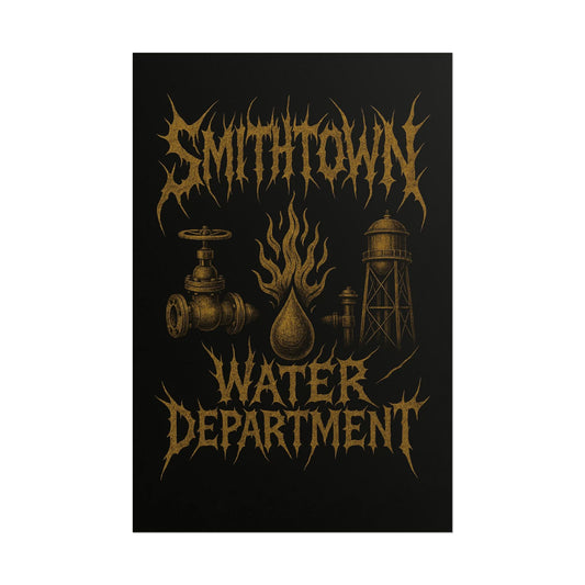 Smithtown Water Department Art Print Cuz!