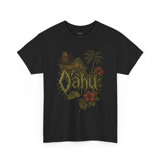 O'ahu Metal Tee (Black)