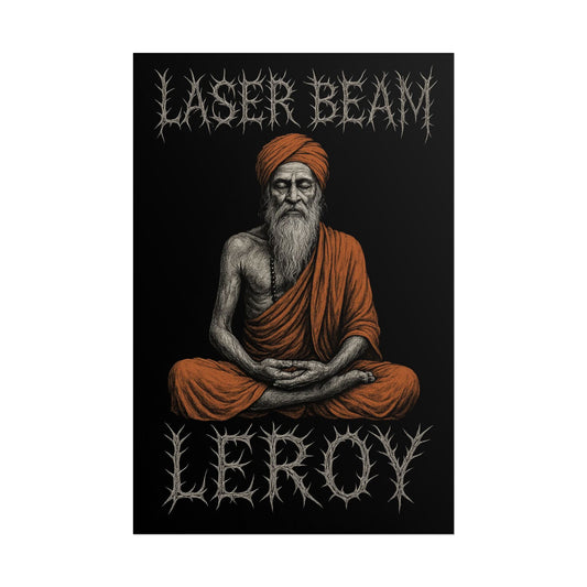 Laser Beam Leroy Poster