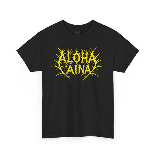 Aloha ʻĀina in Yellow Tee