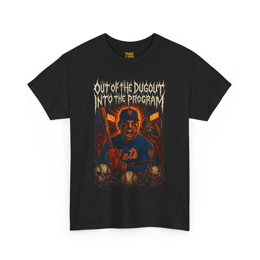 Out of the Dugout, Into the Program Tee